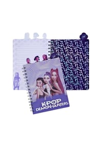 COFI - KPop Demon Hunters Notizbuch A5 Schreibheft für Schule Freizeit - Transparent