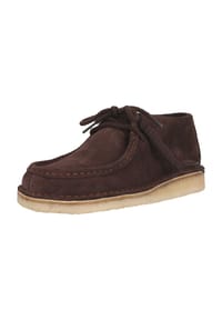 CLARKS® - Schnürschuhe Desert Nomad mit leichter Kreppsohle - 5292 Deep Brown Sde