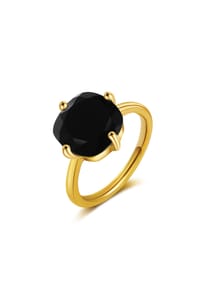 AILORIA - Ring Onyx ÉGLANTINE - schwarz