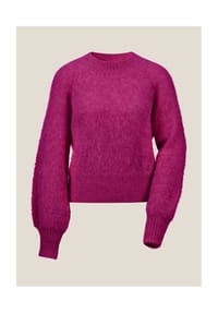 MADELEINE - Stehkragen-Pullover - magenta