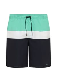 MANGUUN - Badeshorts Loan, Gummibund, für Herren - E346 GREEN SPRUCE