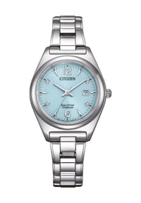CITIZEN® - SUPER TITANIUM Damenuhr "EW2601-81M" - HELLBLAU