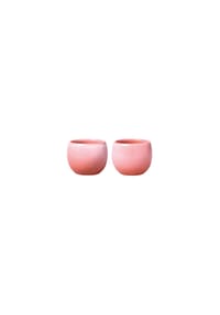 like. by Villeroy & Boch Eierbecher Perlemor Home Coral 50 ml 2er Set rosa-rot - PERLEMOR - rosa-rot