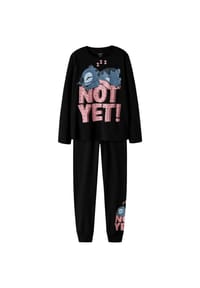 name it® - Schlafanzug ANDA STITCH Pyjama - schwarz