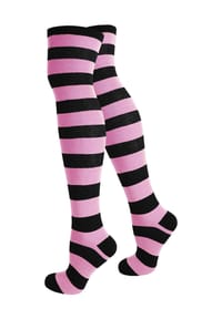 normani® - Overknees breite Ringel - Bunt