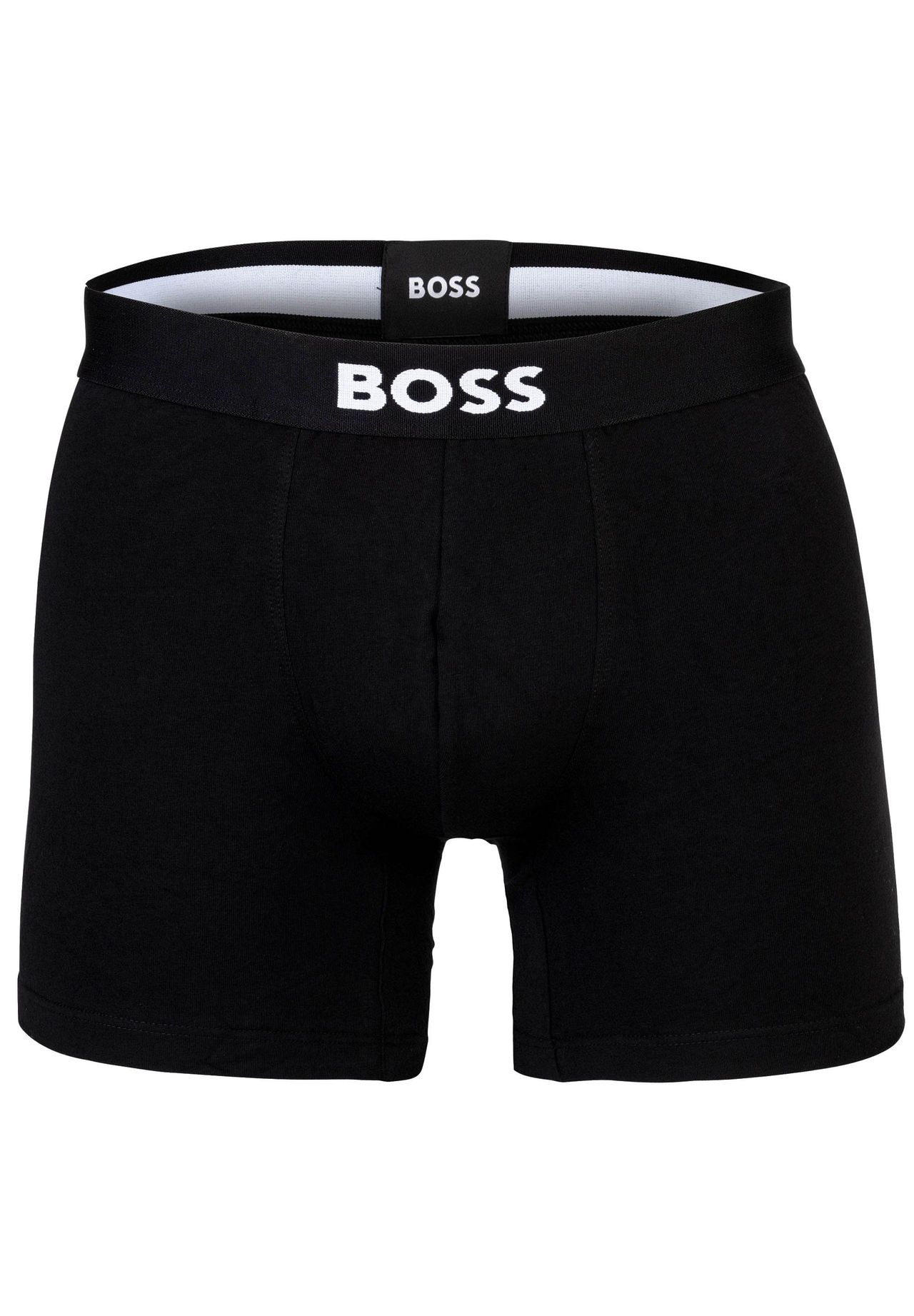 Boss ONE Boxer Brief, 3Er-Pack, Logo-Bund, FüR Herren, Schwarz, L