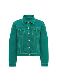 CIPO & BAXX® - Jeansjacke Mit praktischen Brusttaschen, WJ212 - BEIGE