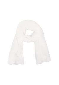 MANGUUN - Schal, Stickerei, für Damen - WHITE ORIGINAL