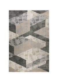 ESPRIT - Kurzflorteppich Tamo - Starke Geometrie fürs Zuhause - taupe