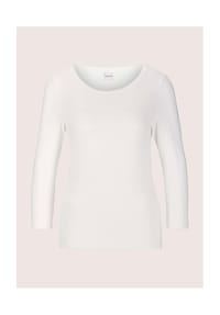 MADELEINE - Shirt mit U-Boot-Ausschnitt - hellsalbeigrün