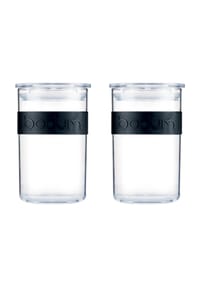 bodum® Vorratsglas, 2er-Pack - PRESSO - TRANSPARENT