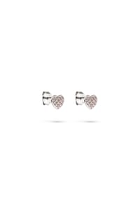 s.Oliver - Ohrstecker Heart - silber