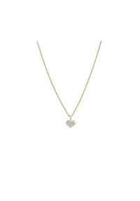 LYOMI - Anhänger mit Kette 585/- Gold 13 Diamant Lab Grown 0,17ct. - gelb