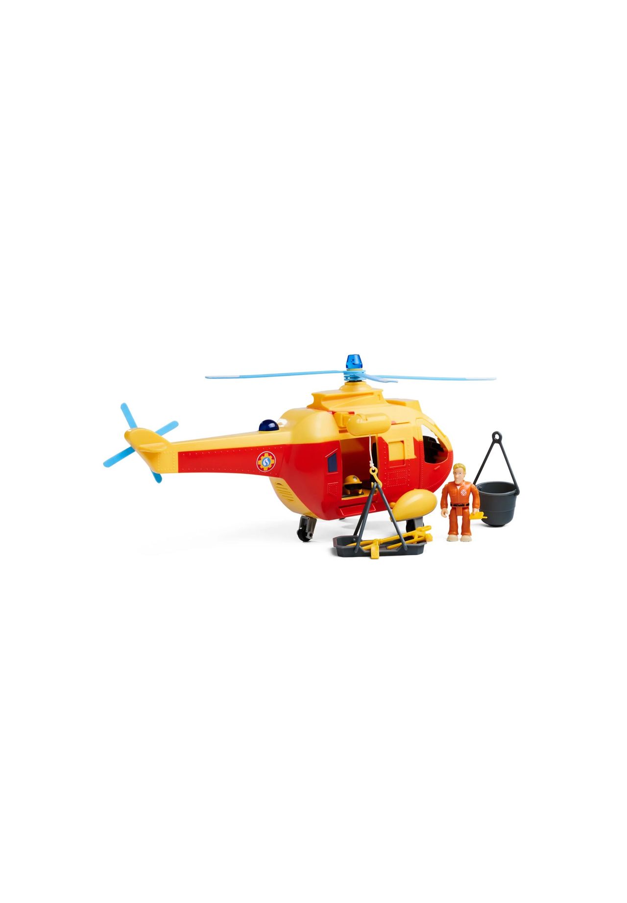 Simba Jungen Gelb/Orange/Licht Feuerwehrmann Sam Hubschrauber Wallaby Ii - Image 6