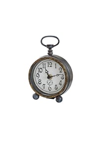 LOBERON - Uhr Borvin antikschwarz - antikschwarz
