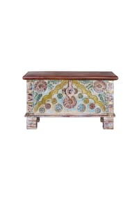 GINER & COLOMER - Kommode aus Mangoholz, 80 cm, rustikaler Stil - 45 x 80 x 40 - Braun