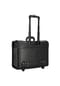 DERMATA 2-Rollen Pilotentrolley Leder 45,5 cm Laptopfach Bild 2