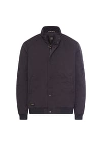 camel active - Leichte Jacke mit Stehkragen - Dunkelblau