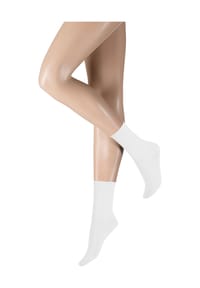 KUNERT - Blue Socken, nachhaltige Materialien, Komfortbund, für Damen - 0010 WHITE