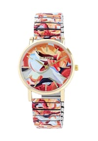 RAPTOR Raptor - Damen Quarz Armbanduhr Colorful Edition mit Edelstahlzugarmband - Mineralglas - Colorful Edition 1