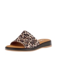 Gabor® - Leder Pantoletten - Leopard