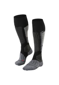 FALKE - SK1 Skistrümpfe, gepolstert, für Herren - 3010 BLACK-MIX
