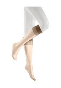 Hudson - Kniestrümpfe "Light 8", Komfortbund, 8 DEN, für Damen - 0010 TEINT