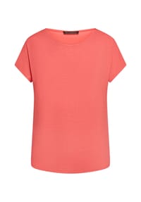 BETTY BARCLAY - Casual-Shirt mit V-Ausschnitt - coral