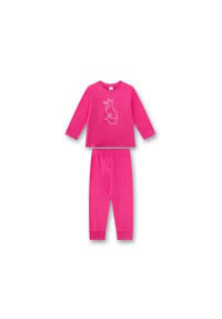 Sanetta - Mädchen Schlafanzug, lang - Kids, Fuchs, Velour Single, Baumwolle - 3972 RASPERRY R.