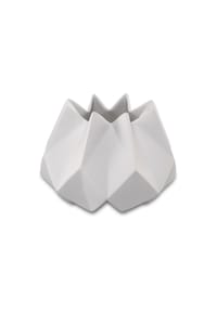 KAISER 1872 Vase Polygono Star - Polygono - weiß