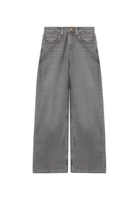 s.Oliver - Jeanshose, Wide Leg, für Kinder - 94Z4 GREY/BLACK