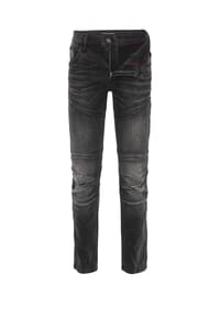 CIPO & BAXX® - Jeanshose CD876 mit stylischer Waschung - ANTHRACITE