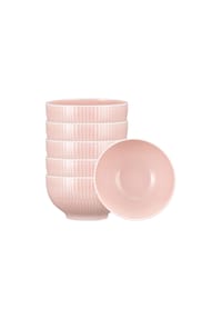 Seltmann Weiden Café au lait Schalen Amina ø 12,9 cm 6er Set - AMINA - grau