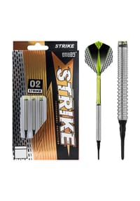 COFI - One80 Strike 02 Soft Tip Dartset 18g Silber Softdarts - Silber OneSize