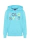POLO SYLT Kapuzenpullover mit gemustertem Label-Schiftzug Bild 1