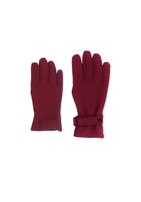 maximo® - KIDS-Fingerhandschuhe Softshell, Klettriegel - 46 SCHWARZ
