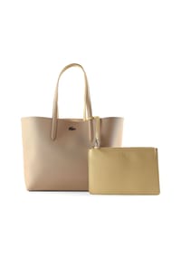 LACOSTE Core Essentials - Anna  Wendeshopper Tasche 34,5 cm - viennois soja