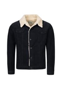Rock Creek - Winterjacke Cordjacke - Schwarz