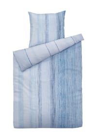 kaeppel - Satin-Bettwäsche "Cortina"  - 174 HELLBLAU