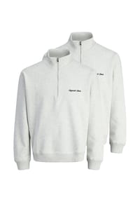 JACK & JONES - Sweattroyer 2er Pack Norrebro - Antique white