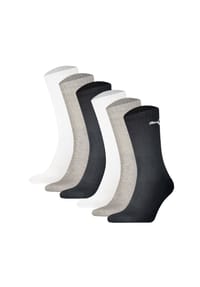 PUMA® - Sportsocken Regular Crew 6-Pack - Schwarz