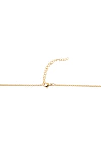Adelia's Bold Style - Halskette – Erbskette aus Edelstahl 70 cm - gold