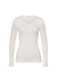 HANRO - Unterhemd Woolen Silk - black