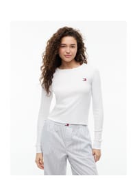 TOMMY HILFIGER - Schlafanzug-Oberteil Heritage, Patch, für Damen - YBL WHITE