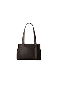 Calvin Klein BOLD STRAP - Shoppertasche, Kunstleder, für Damen - BAL  BROWN