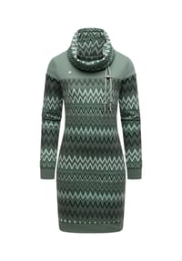 ragwear™ - Sweatkleid Chlloe Zig Zag YOUMODO - Dusty Green
