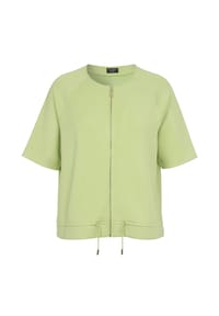 VIA APPIA -DUE- - Sweatjacke, Tunnelzug, für Damen - 560 APFELGRÜN