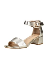 REGARDE LE CIEL - Leder Sandalen - Platin