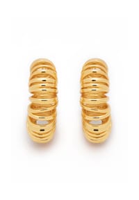 FILIPPA FIRENZE - Ohrstecker Allora mit hochwertiger Vergoldung - Gold