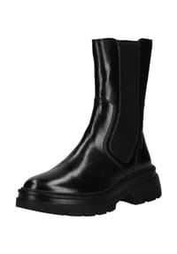 REGARDE LE CIEL - Leder Stiefelette - Schwarz